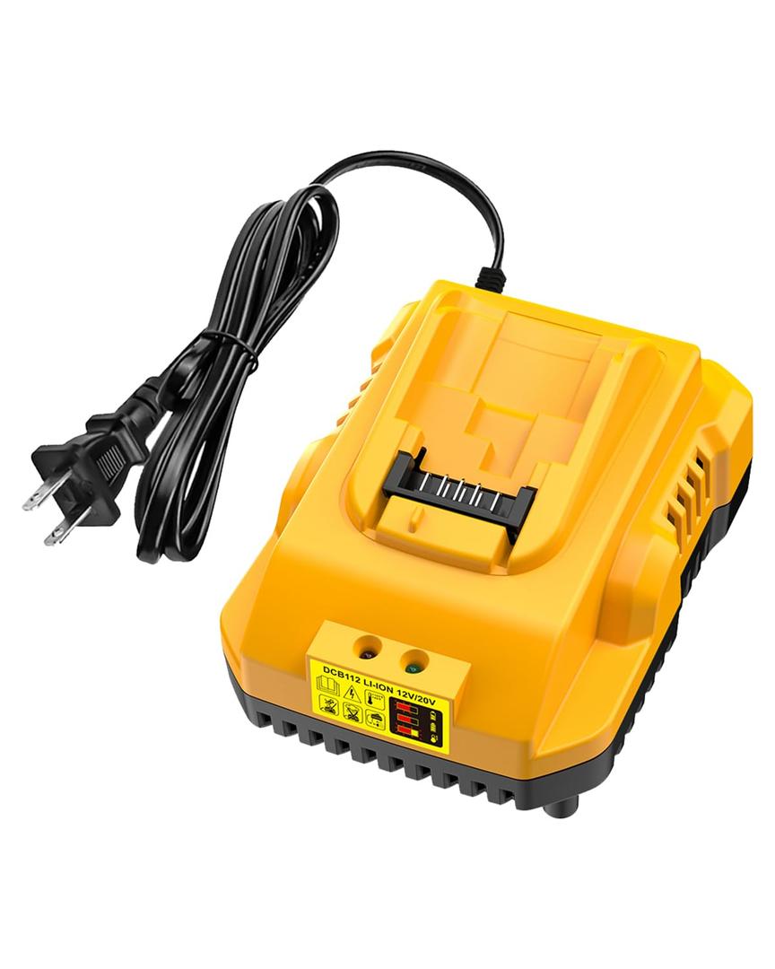 COOMYXIN DCB112 20V MAX Battery Charger Replacement for Dewalt Battery Charger, Compatible with Dewalt 12V-20V Battery
