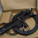 Overhead Phone Mount with Ring Light Phone Holder,10" LED Ring Light for Desk with Stand and Remote for iPhone,Phone Tripod with Light for Video Recording TikTok Live Stream Cooking Kitchen Vlogging