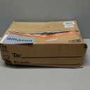 Amearea Vintage Design Area Rugs for Living Room, 4x6 Machine Washable Floral Collection Traditional Bedroom Rug, Low Pile Cute Kids Room Print Carpet, No Slip Office Kitchen Home Decor, Black