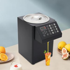 Automatic Fructose Dispenser 8L (2.11 Gal) Commercial Fructose Quantitative Machine 110V 200W Electric Fructose Sugar Syrup Quantitative Machine for Drink Maker (Black)