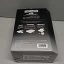 AllerEase Platinum Zip-Off Top Waterproof Mattress Protector Full Size 360 Degree Zipper Allergen Barrier Temperature Balancing Luxurious Plush Top Separately Machine Washable Mattress Cover (White)