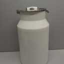 Aloxina Dog-Cat Food Storage Container 40 lb, Large Stainless Steel Bin