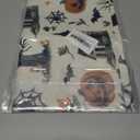 Halloween Table Runner Ghost Pumpkin Haunted House Table Runners Seasonal Kitchen Dining Table Decoration for Home Party Banquet Decor 13x60 Inch