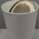 Trash can，7Liter/1.8 Gallon Garbage can with Press top Lid，Nordic Modern Waste Basket，Plastic Trash bin Suitable for Kitchen, Bathroom, Bedroom, Living Room, Office, Outdoor，Dog Proof Trash can