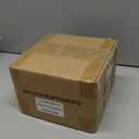 YINMIT Wood Paper Towel Holder Countertop, Farmhouse Paper Towel Holder with Heavy Duty Base, Wooden Paper Towel Holders, Paper Towel Holders for Kitchen, Fits Standard and Large Size Rolls (Brown - Fence)