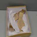 Jewel Badgley Mischka Omari Block Heel (7.5, Champagne/Clear)