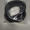 11830 Spa Cover Inflation Hose Replacement for Intex Pure Spa Hot tub Air Hose, Portable Spa Tub Inflate Tube with 12773 Pump Adapter - Black