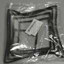 5Pcs Fish Black Foam Feeding Rings Set, Floating Aquarium Plant Corral, Square Feedings Rings for Fish Tank, Floating Plant Ring, Betta Fish Tank Aquarium Accessories