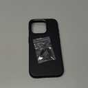 Unique Patina Leather Case for iPhone 15 Pro Black, Oil Wax Leather, Compatible with MagSafe, Slim Fit, Vintage Aesthetic, Metal Buttons and Camera Bezel for Men Women