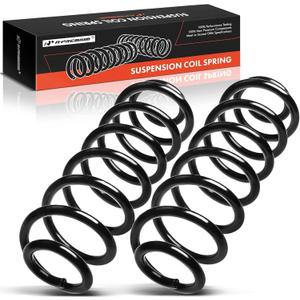 A-Premium 2Pcs Rear Suspension Coil Spring Set Compatible with Audi A4 Quattro 2009-2012, Driver and Passenger Side, Replace# 8K0511115FN