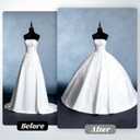 Ieuan Upgraded Enlarged Full White Ball Gown 7 Hoops Wedding Accessories Petticoat Underskirt Slips (White)