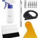 SINGARO Car Window Film Kit, 5PCS Car Glass Protective Window Tinting Privacy Film Tools, Including Vinyl Scraper, Felt Scraper, Cutter with Blade, Film Cutter, Spray Bottle