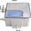 NovelBee 750 GPH Boat Marine Shower Sump Pump Drain System Kit,12V Multiple Inlet Ports Built-in Automatic Bilge Pump