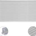 RV Blinds Shades for Camper Window,RV Shades Pleated Camper Blinds for Travel Trailer Motor Coach Motorhome Window-62 W x 32" L,Gray