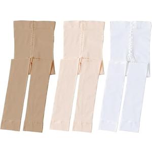 EPEIUS Ballet Tights for Girls Footless Dance Tights Toddler Soft School Stockings Kids Leggings Pantyhose, Size 3-5T