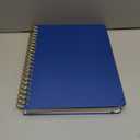 Hardcover Spiral Journal Notebooks for Work With Removable Dividers & Tabs, 8.5"x11" 5 Subject Notebook for Note Taking & Organizer, A4 College Ruled Lined Journal for Women & Writing, Navy Blue, 280 Pages