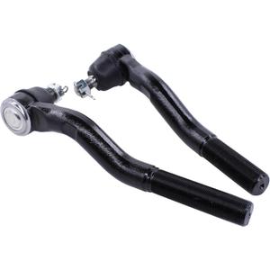 MOTOKU Front Driver and Passenger Side Outer Tie Rod Ends for Jeep Wrangler 2007-2017