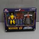 Marvel Legends Series Gamerverse Wolverine vs Marvel's Silver Samurai, Retro Video Game -Inspired Collectible 6-Inch Action Figures