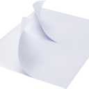 MFLABEL Half Sheet Shipping Labels - 200 Self Adhesive Sticker Sheets for Laser & Inkjet Printers, Waterproof & Smudge-Free, with 12 Free Fragile Labels for Packaging, Shipping and Crafting (8.5" x 5.5" (2-up))