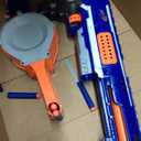 NERF Rampage N-Strike Elite Toy Blaster with 25 Dart Drum Slam Fire for Kids, Teens, & Adults