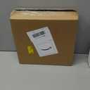 Wood Utensil Holder for Party, 6-Compartment Paper Plate Organizer with Handles, Wooden Silverware Caddy for Picnic, Camping, BBQ, Buffet, and Kitchen Countertop Organization, Gray