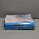 PAPAISON Kids Roller Skates for Boys Girls, 4 Size Adjustable Rollerskates with Light Up Wheels for Kids Ages 4-12 (Large-Youth3-6 US, Blue)