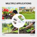 AAwipes Soil Test Kit for 4-in-1 pH, Nitrogen(N), Phosphorus(P), Potassium(K) Levels 40 Tests for Garden, Lawn, Yard & Plant Care Reliable Nutrient Tester with Sampling Accessories