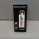 Presentation Clicker Wireless Presenter Remote for PowerPoint, Powerpoint Clicker with Volume Control PowerPoint Slide Advancer for Mac, Computer, Laptop-E600