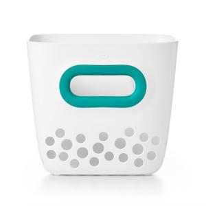 OXO Tot Bath Toy Bin, Teal (1 Count (Pack of 1))