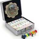 CHH Double 12 Numeral Pro Size Mexican Train & Chicken Domino Set