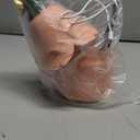 Pink Cute Desk Lamp for Kid, Rechargeable LED Lamp with USB Charging Port, Flexible Gooseneck, 3 Color Modes & Stepless Dimming, Table Lamp for College Dorm Bedroom Reading