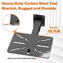 Mount Vise & Grinder, Carbon Steel Heavy Duty Mount for Bench Grinder Stand