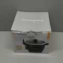 Toastmaster Electric Rice Cooker - Large Capacity for Soups, Oatmeal & More - Automatic Rice Cooker with Tempered Glass Lid & Keep Warm Mode - 10-Cup, Black