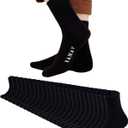 KANAV 6/12 Pairs Ankle Socks for Women Cute Cotton Crew Casual Dress Socks (Medium)