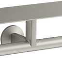 Kohler 78384-BN Components Covered double toilet paper holder