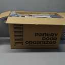 HomeBuddy Pantry Door Organizer - 6 Basket Over The Door Organizer, Sturdy Back of Door Storage Organizer with 3 Sets of Padded Hooks - Door Shelf for Kitchen, Bathroom, Wardrobe