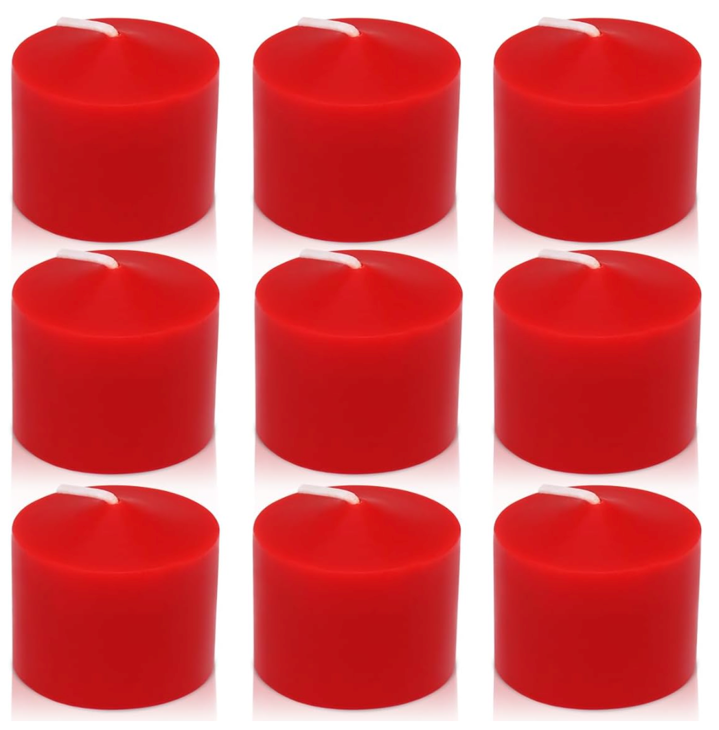 Red Candle Set 9 Pieces