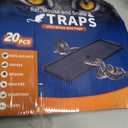 LULUCATCH Sticky Mouse Trap, 20 Pack Large Glue Traps, Pre-Baited Heavy Duty Non-Toxic Bulk Glue Boards Mouse Traps Indoor for Mice, Snakes, Rat, Insects, Cockroaches & Spiders, Pet Safe Easy to Use
