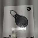 Waterproof Case for Airtag, 4 Pack Air tag Keychain Holder Compatible with Apple AirTags, Ultra Durable Anti-Scratches Protective Case with Keyring/Strap for Luggage, Backpack, Dog Collar, Black