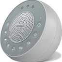 Housbay White Noise Sound Machine, 31 Soothing Sounds, 5W Loud Stereo Sound, Sleep Timer, Small Travel Sleep Machine & Noise Canceling for Sleeping, Relaxation-Gray