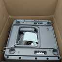 Automatic Cat Litter Box Self Cleaning - APP Control, Open-Style Design, Smart Health Monitor, Suitable for Medium Cats and Kittens, Safe Anti-Pinch, Quiet, A Lifelong Companion - Grey