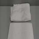 H.VERSAILTEX Natural Linen Curtains 84 inches Long for Living Room 2 Panels Back Tab Loop Pocket Textured Light Filtering Semi Sheer Curtains Rustic Farmhouse Boho Curtain for Bedroom, Heathered, Heathered Natural