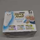 Purina Fancy Feast Grilled Wet Cat Food Seafood Collection in Wet Cat Food Variety Pack - (Pack of 24) 3 oz. Cans
