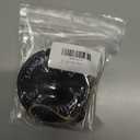 Weight Plate Ornament - 3D Printed (Black) for Christmas