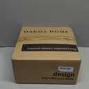 OAKOA Concrete Fruit Bowl for Kitchen Counter - Large Decorative Bowls for Home Decor - Modern Key Bowl for Entryway Table - Pedestal Bowl for Keys (Gray)