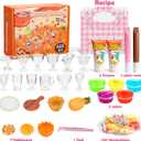 Making Miniature Food Toys Set, DIY, Resin Play, NOT Edible, Kitchen Mini Pretend Play Food Set for Kids Age 8-13, Birthday for Girls, 8 9 10, Make Your Food
