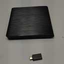 External DVD Drive USB 3.0 Type-C USB C Portable DVD Player for Laptop Disk Duplicator CD DVD +/-RW CD ROM Burner Writer CD/DVD Burner Reader Disk Drive for Laptop Desktop Windows Linux MacBook