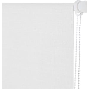 NUTRO CHILL Window Blinds, Blackout Blinds with Thermal Insulated, UV Protection Linen Window Shades for Home, Door, Kitchen, Bathroom (42" W x 68" L, White)