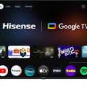 Hisense 55-Inch Class A6 Series 4K UHD Smart Google TV with Alexa Compatibility, Dolby Vision HDR, DTS Virtual X, Sports & Game Modes, Voice Remote, Chromecast Built-in (55A6H) , Black
