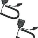 2Pack Speaker Mic Compatible with Kenwood Radios NX-200 NX-210 NX-300 NX-3200 NX-3300 NX-3400 NX-410 NX-411 NX-5200 NX-5300 NX-5400 TK-2180 TK-3180 TK-5220 TK-5320 TK-290 Shoulder Microphone